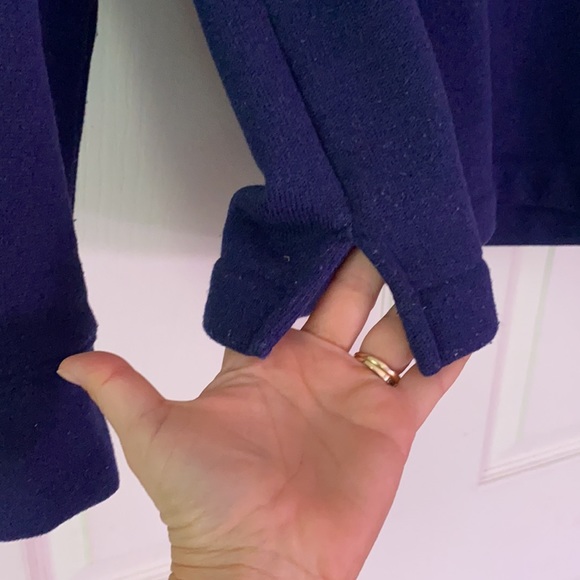 Vineyard Vines Fair Isle fleece funnel neck shep - Picture 2 of 5